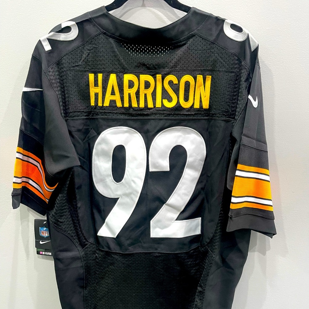 NWT Pittsburg Steelers #92 James Harrison NFL Nike Jersey Size 44.